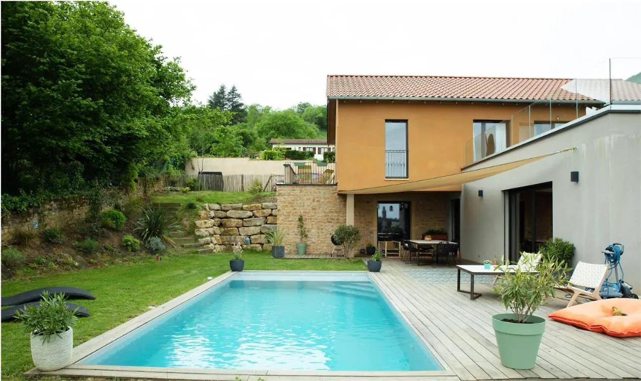 Villa Avec Piscine Et Vue Admirable Sur La Nature Saint-Romain-au-Mont-D'or